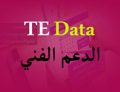 الخط الساخن للمصرية للاتصالات WE TeData